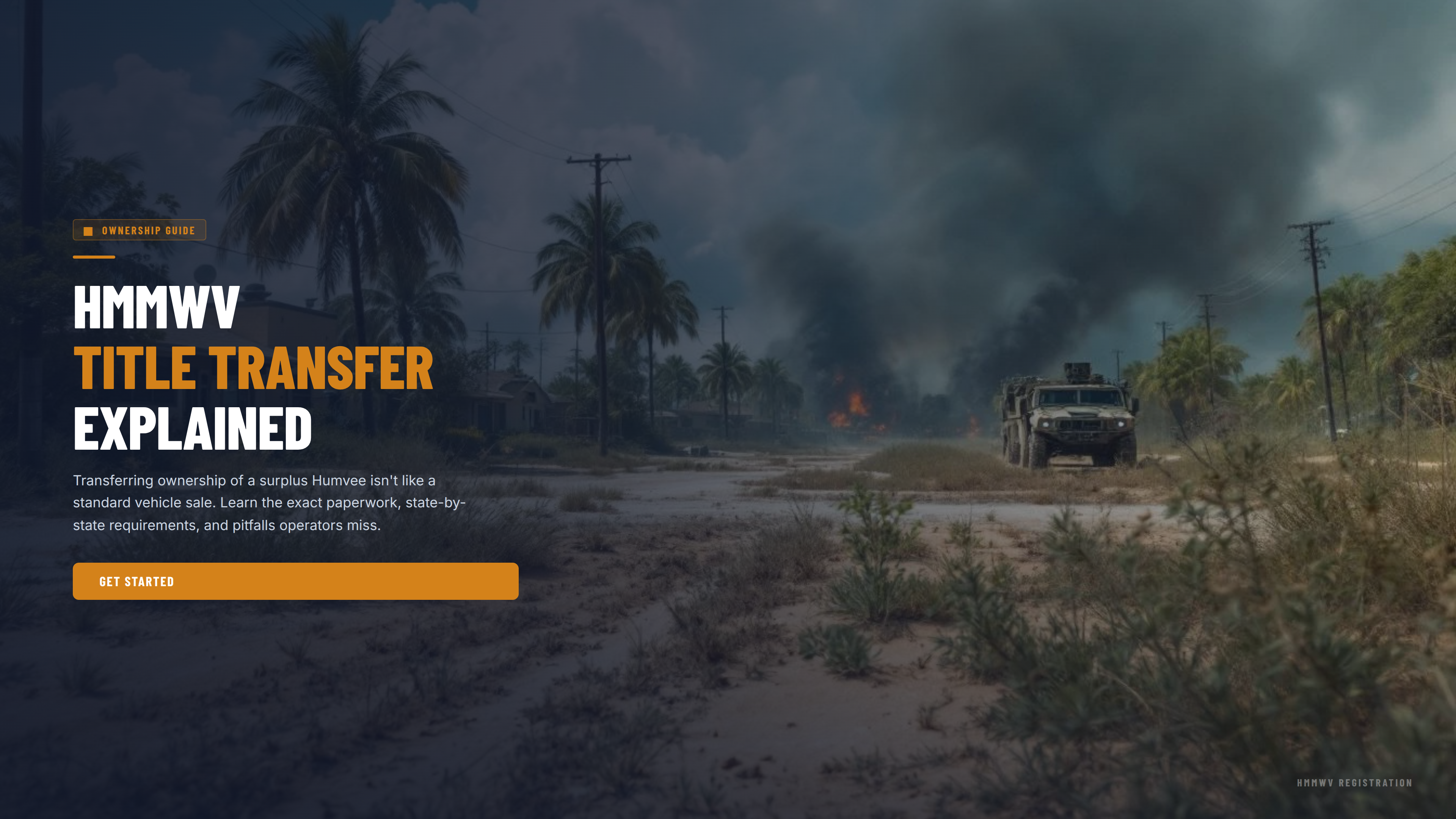 HMMWV Title Transfer: Complete Step-by-Step Guide