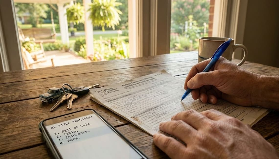 Quick and Easy Steps for Car Title Transfer in Alabama?