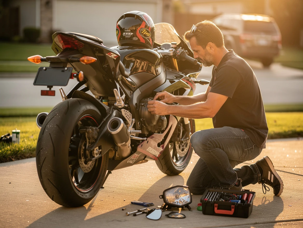 Converting Your Track Motorcycle into a Street-Legal Machine