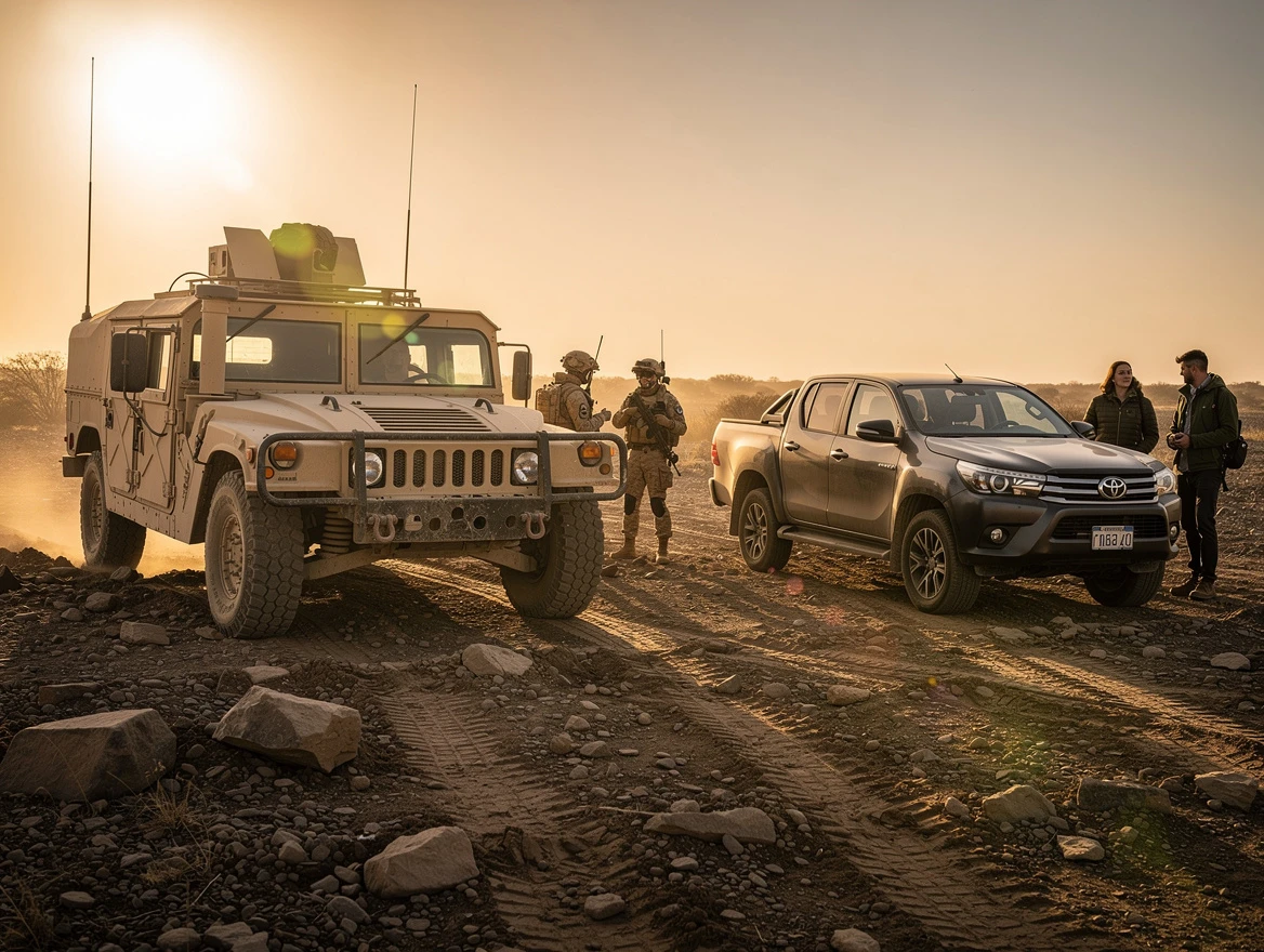 Comparison Table: Humvee vs. Toyota Hilux