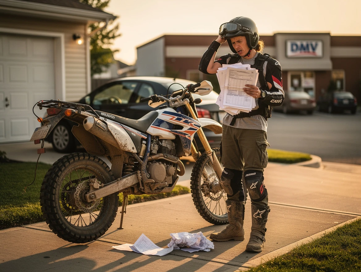 Common pitfalls when trying to register a bike