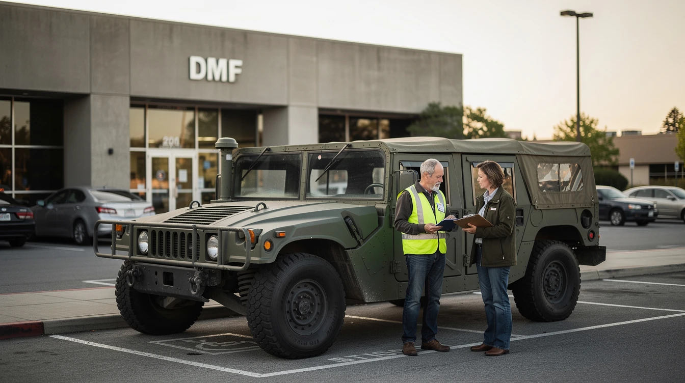 How to Register a Military Vehicle Without a Title