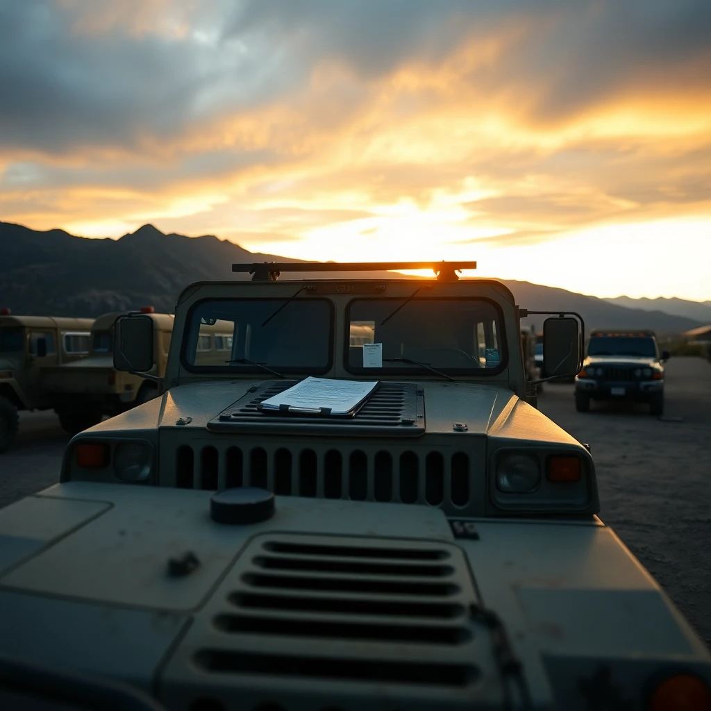 Military Surplus Vehicle SF-97 Title Documentation Guide