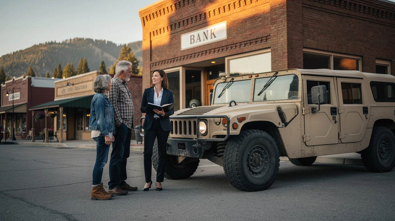 Financed HMMWV Montana LLC Registration: Bank & Lender Guide