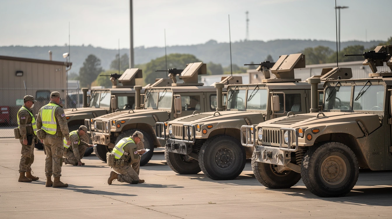 M1025 M1026 HMMWV Armed Military Vehicle Registration Guide