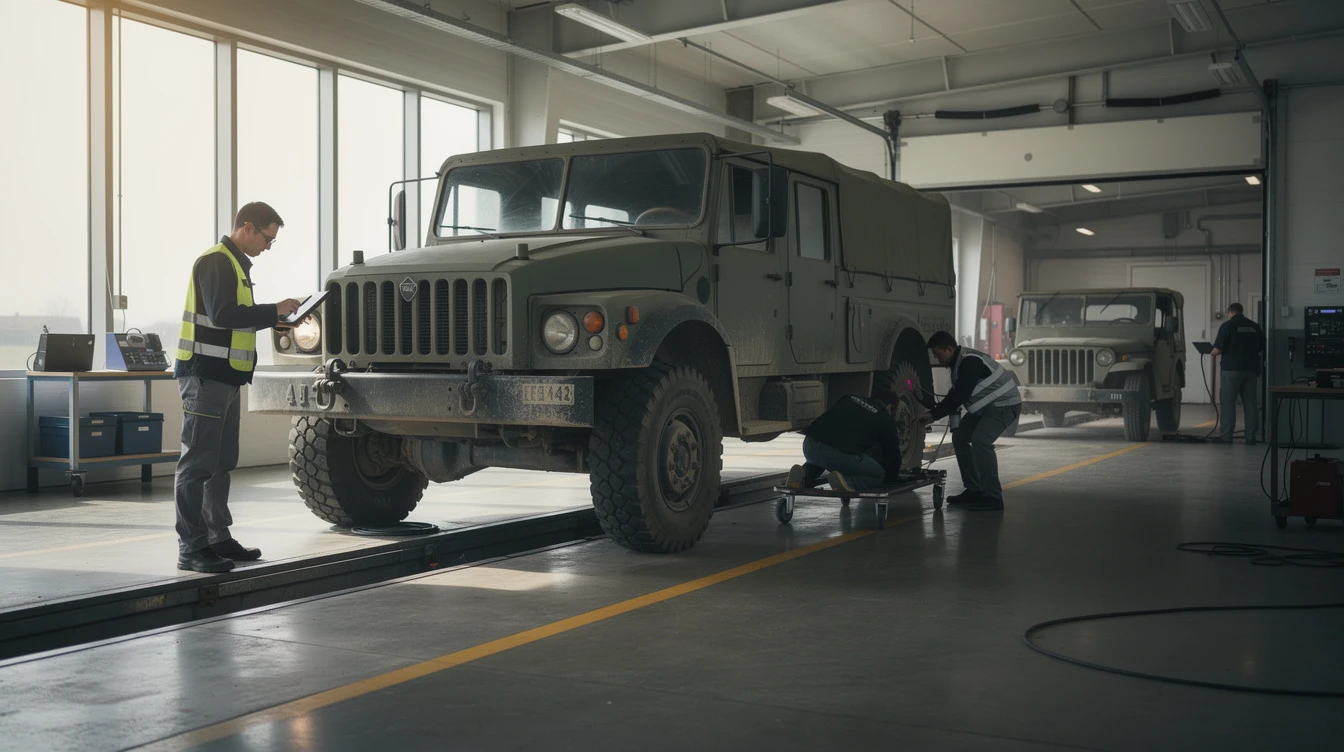 Do Military Vehicles Require Inspections for Registration?