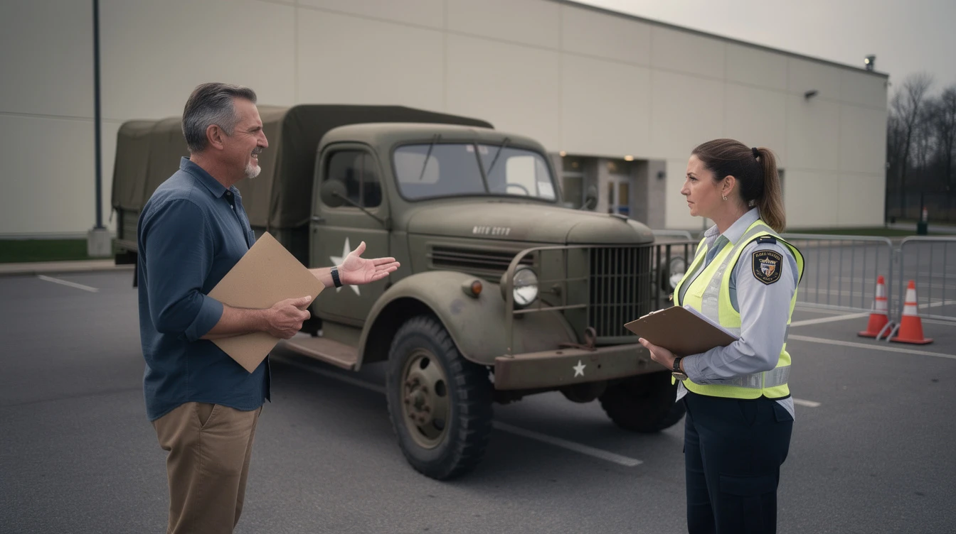 How Do Antique Vehicle Registration Laws Apply to Military Vehicles?