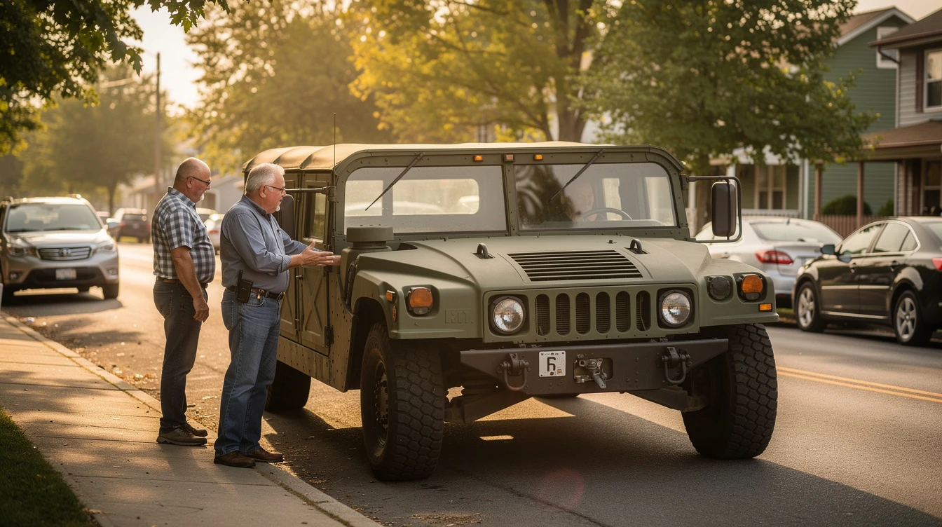 HMMWV Street Legal Conversion Checklist State by State