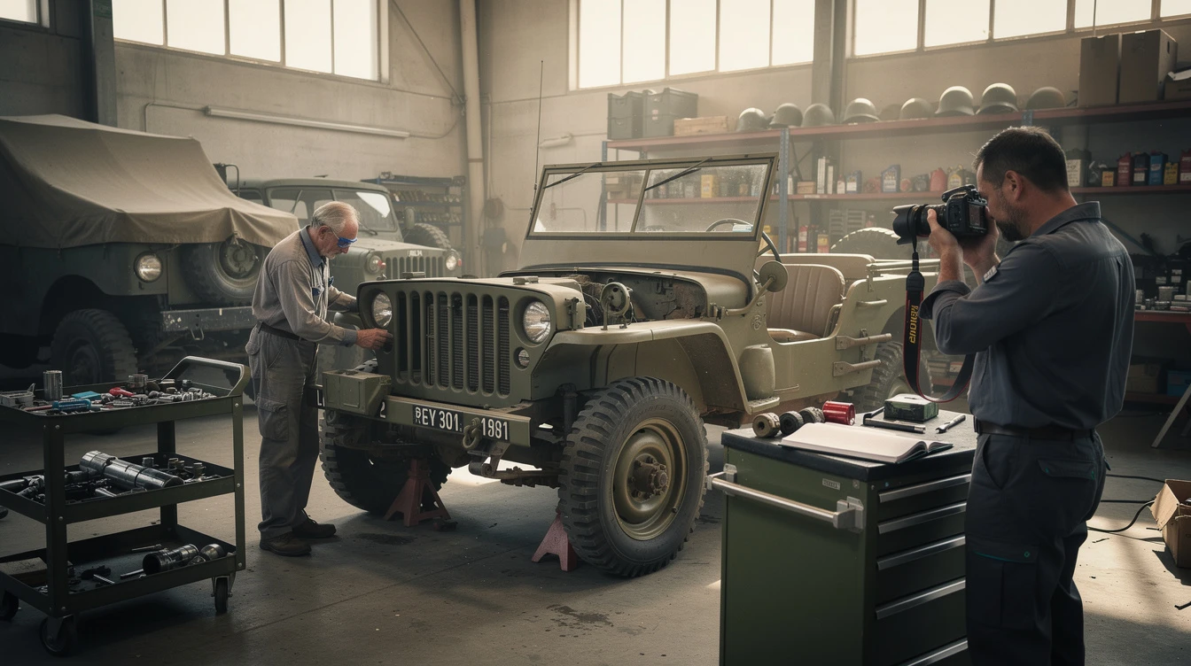 How Do I Document a Military Vehicle Restoration?