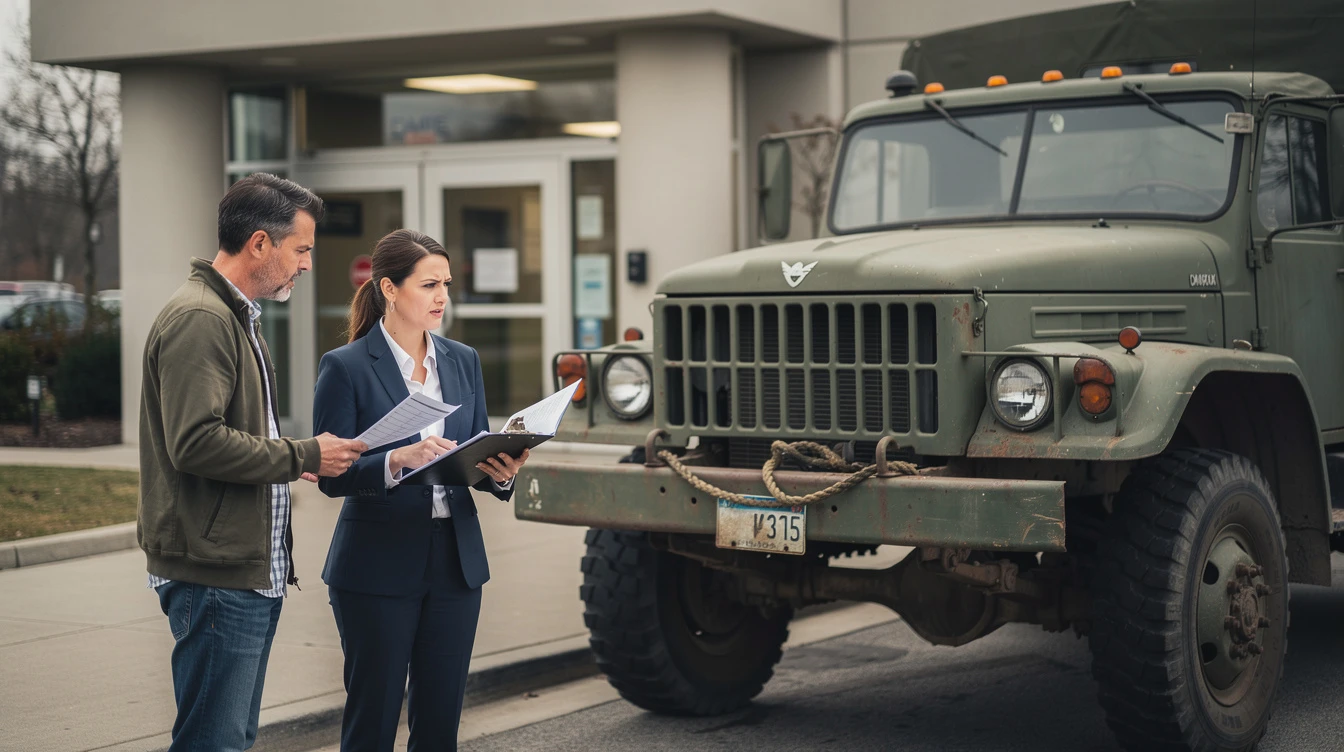 How Do I Get a Title for a Military Vehicle With Missing Paperwork?