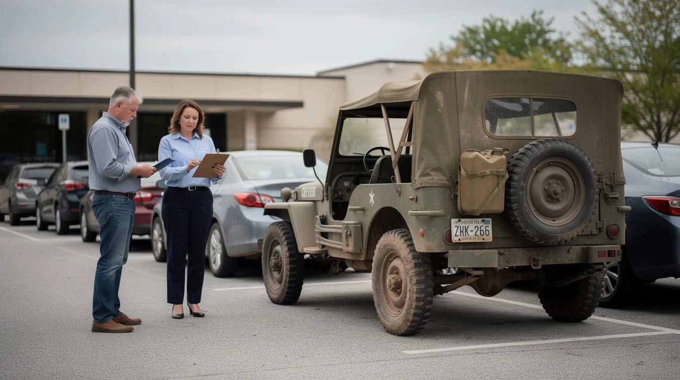 Can a Military Vehicle Qualify for Historic Plates?