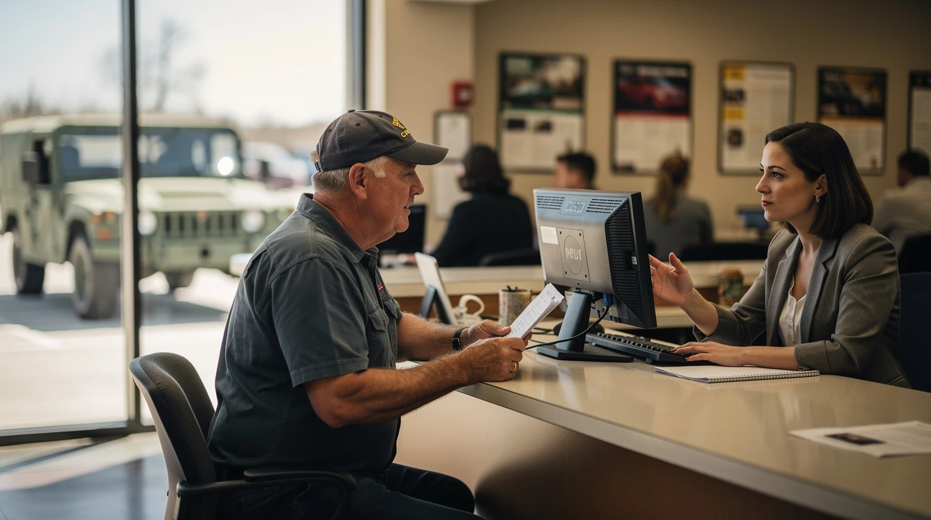 How Do I Replace a Lost Military Vehicle Title?
