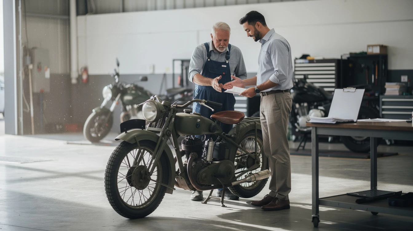 Registration Requirements for Vintage Military Motorcycles
