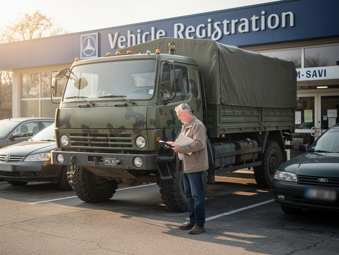 The Reality of Registering Former Military Vehicles