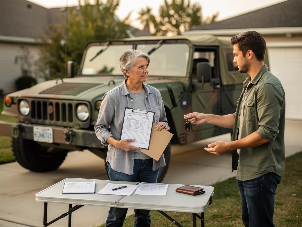 Military Surplus Vehicle Title Documentation Requirements