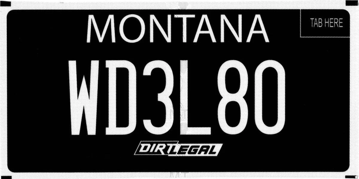Montana Motorcycle Safety Foundation Montana specialty plate