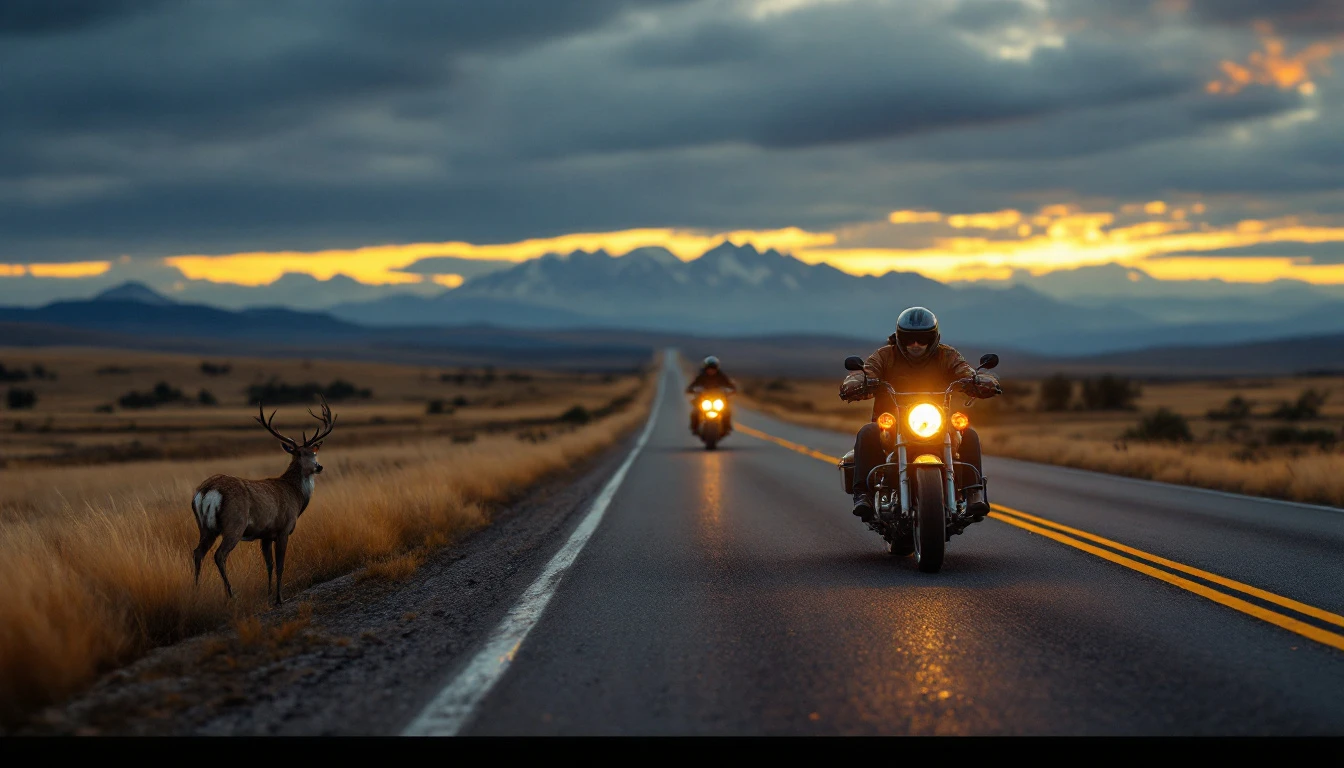Montana Wildlife Collisions on the Rise: How Riders and Drivers Can Stay Safe
