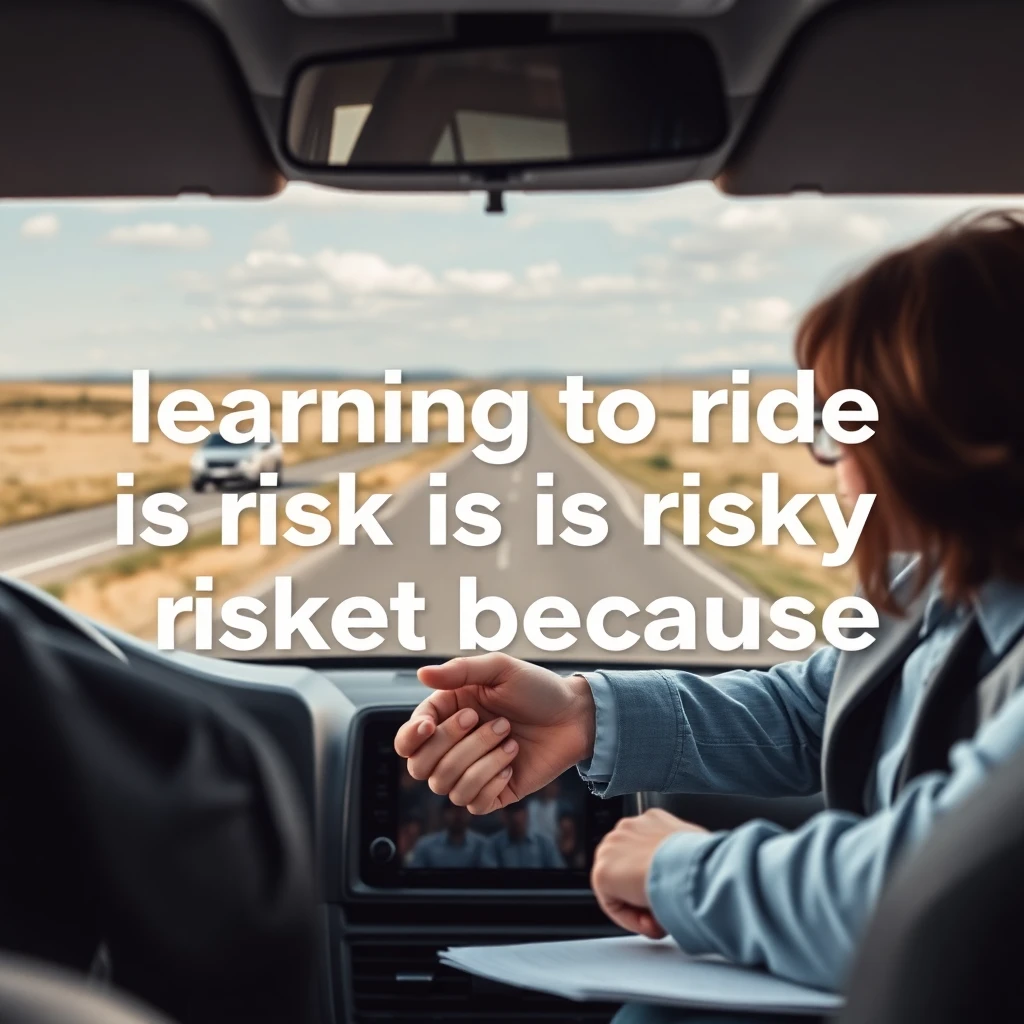 Learning to Ride Is Risky, Here's How to Cut That Risk