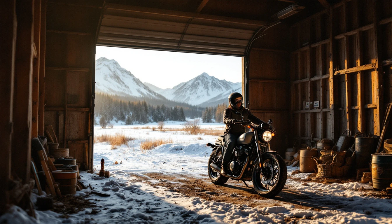 Winter Motorcycle Storage Tips for Montana Riders