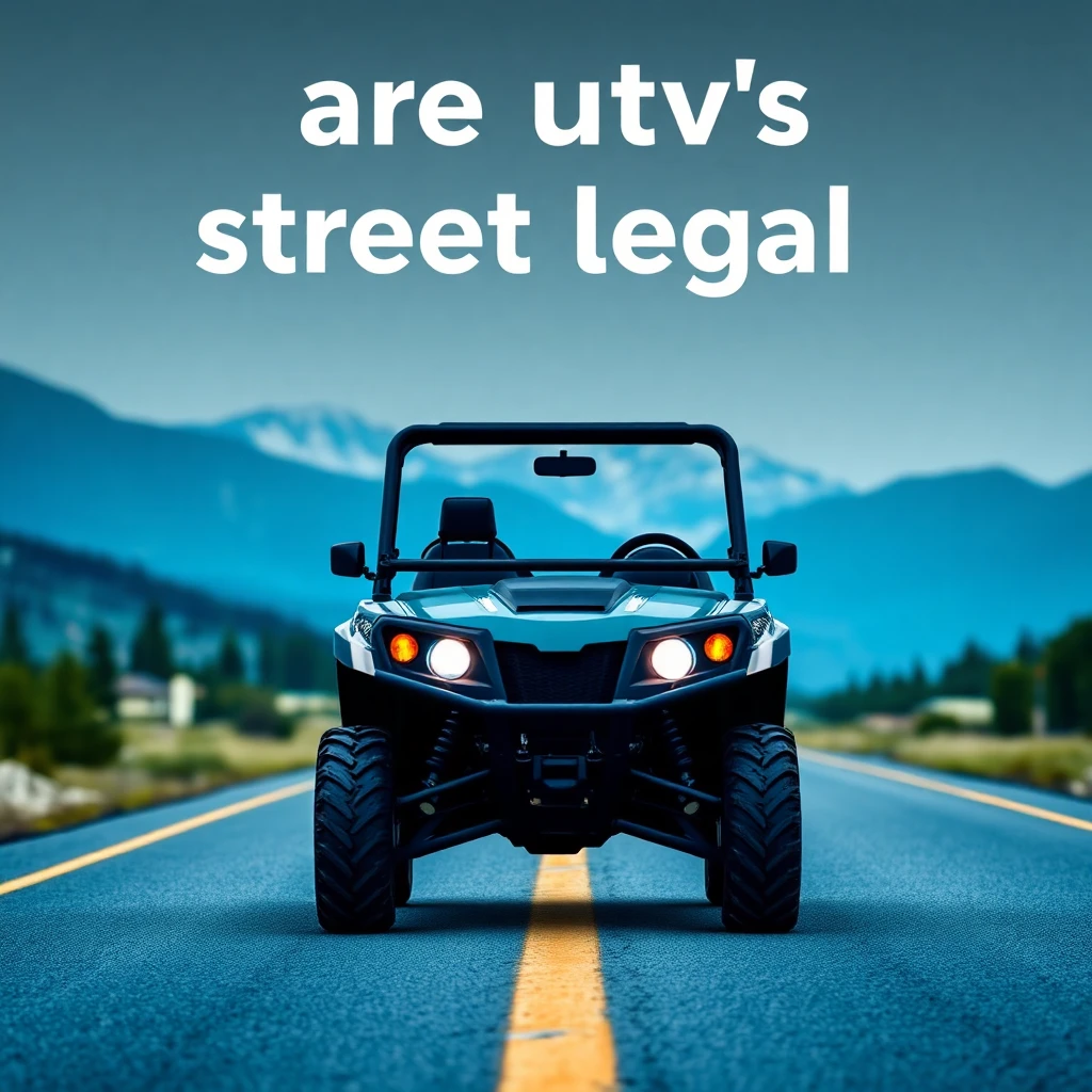 Are UTVs Street Legal? Here's What Most Owners Get Wrong
