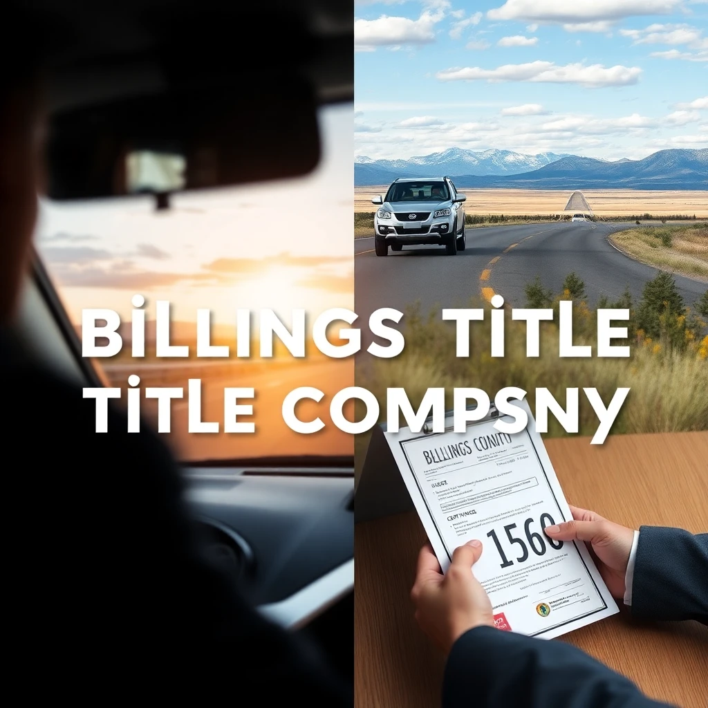 Billings Title Company: Montana Vehicle Titles Made Simple
