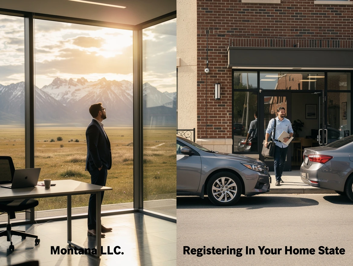 Montana LLC vs. Registering in Your Home State