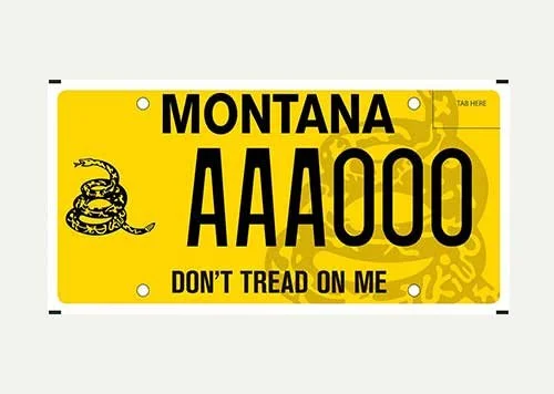 Montana 1776 Foundation specialty plate
