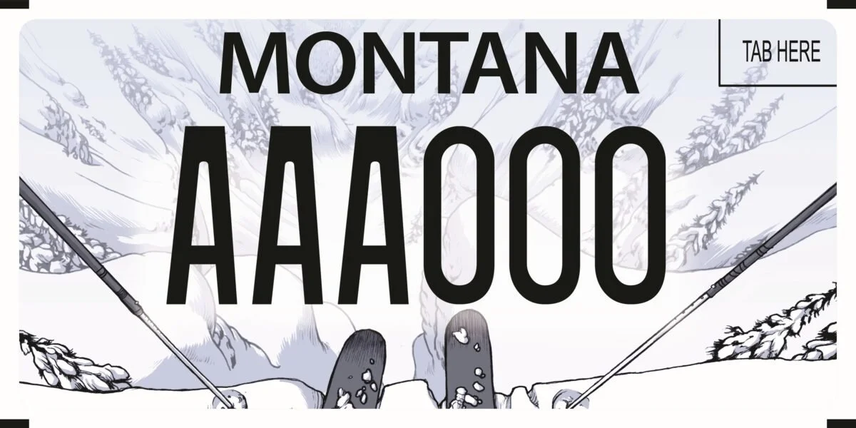 Montana Big Sky Youth Empowerment specialty plate