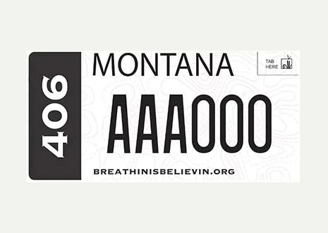 Montana Cody Dieruf Foundation specialty plate