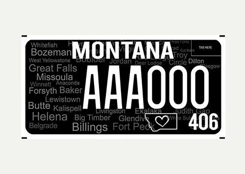 Montana Compassion Montana specialty plate