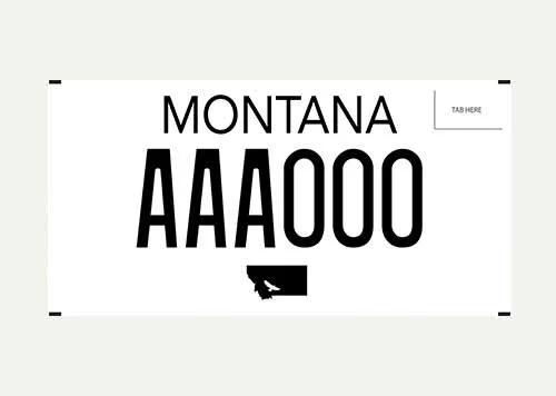 Montana Eagle Mount Bozeman specialty plate