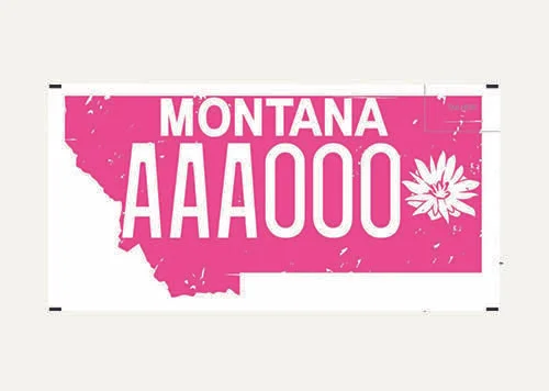 Montana Loving H.O.M.E. Foundation specialty plate