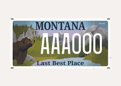 Montana Montana Environmental Information Center (MEIC) specialty plate