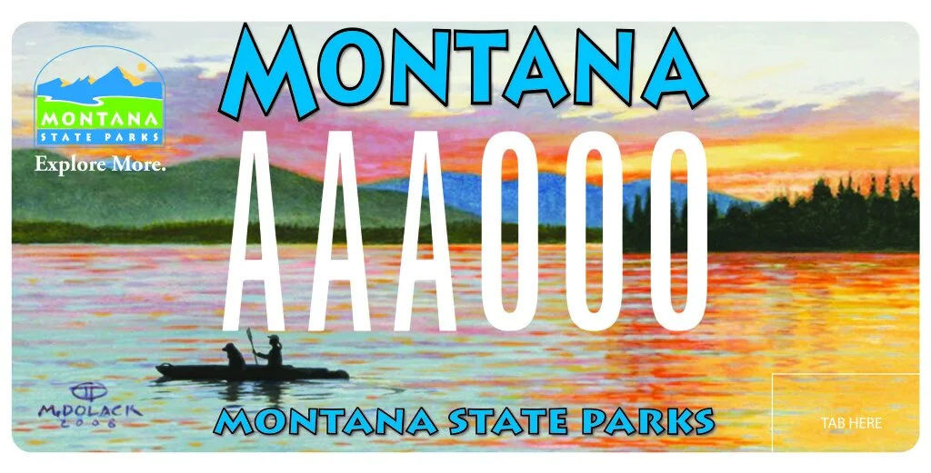 Montana Montana State Parks Foundation Inc. specialty plate