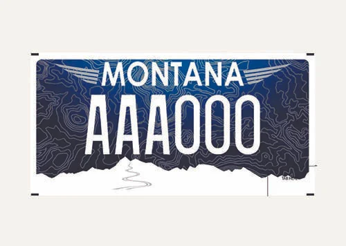 Montana Missoula Freestyle Team specialty plate