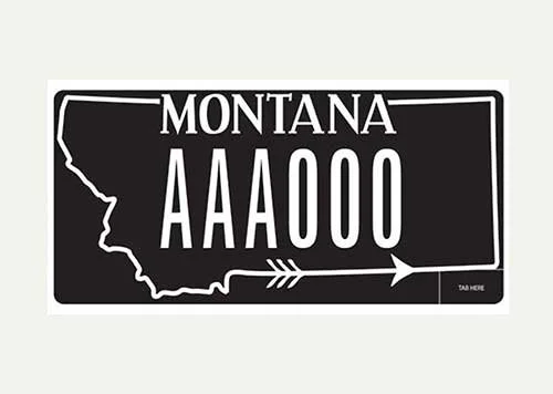 Montana One Heart Warriors specialty plate