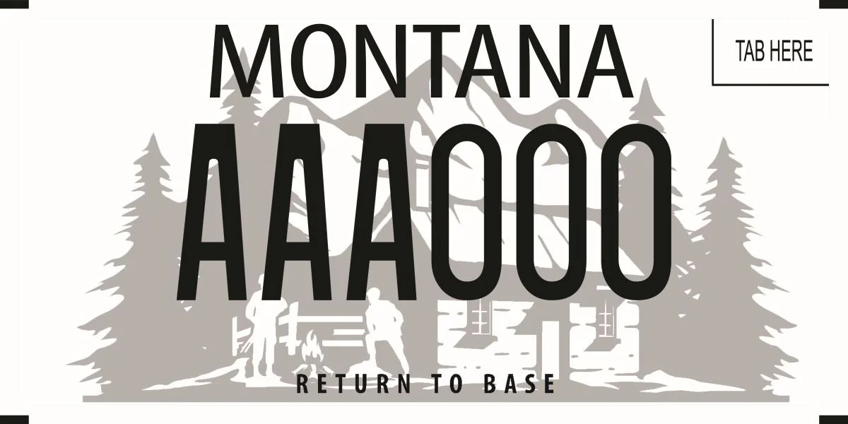 Montana Patrol Base Abbate specialty plate