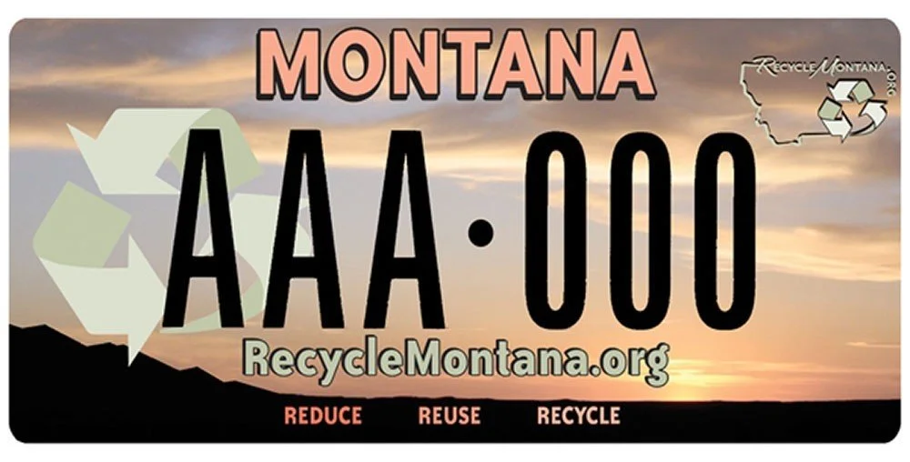 Montana Recycle Montana, Inc. specialty plate