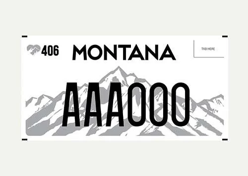 Montana Sustainable Montana specialty plate