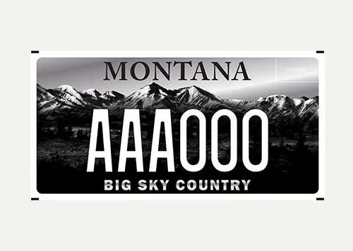 Montana Sweet Grass Community Foundation specialty plate