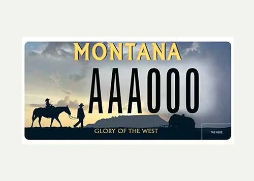 Montana United Property Owners of Montana specialty plate