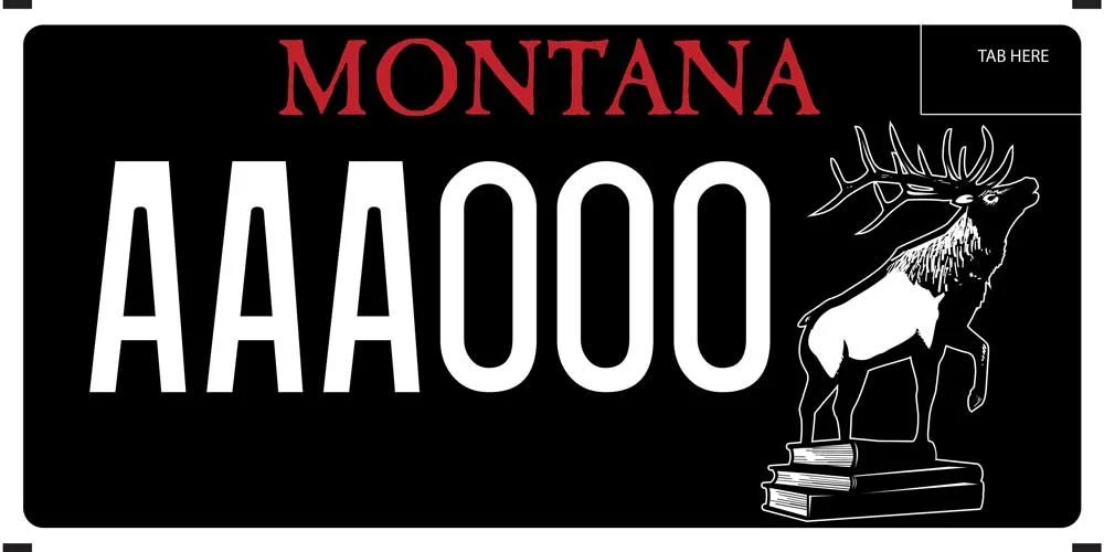 Montana Montana Home and Private Schools specialty plate