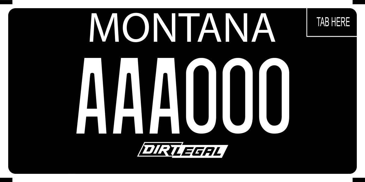 Montana Montana Motorcycle Safety Foundation specialty plate