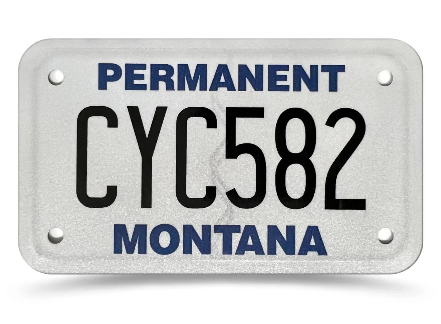 Montana Standard Motorcycle Plate specialty plate