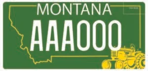 Montana Montana Agricultural Heritage Foundation specialty plate
