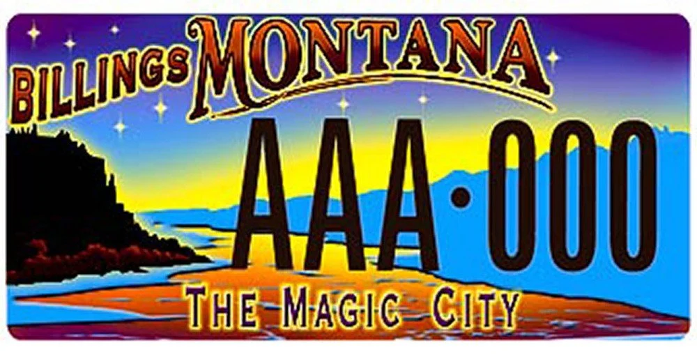 Montana Billings City Council specialty plate