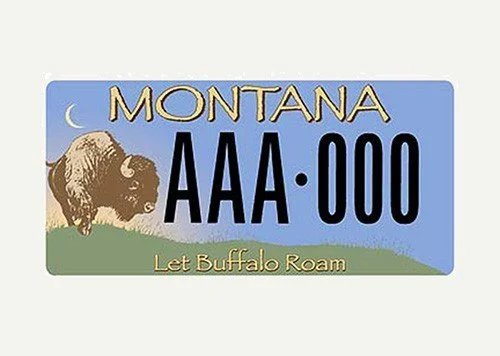 Montana Buffalo Field Campaign specialty plate