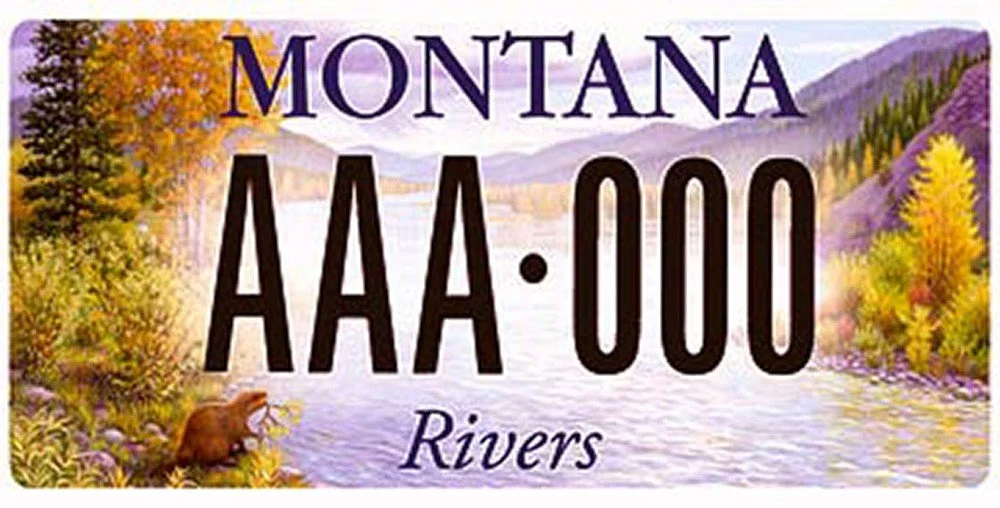 Montana Clark Fork Coalition specialty plate