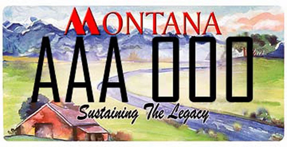 Montana Western Sustainability Exchange specialty plate