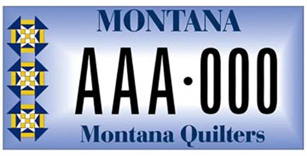 Montana Eureka Montana Quilt Show specialty plate